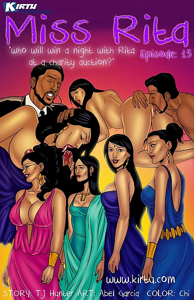 Who will win a night with Rita at a charity auction?